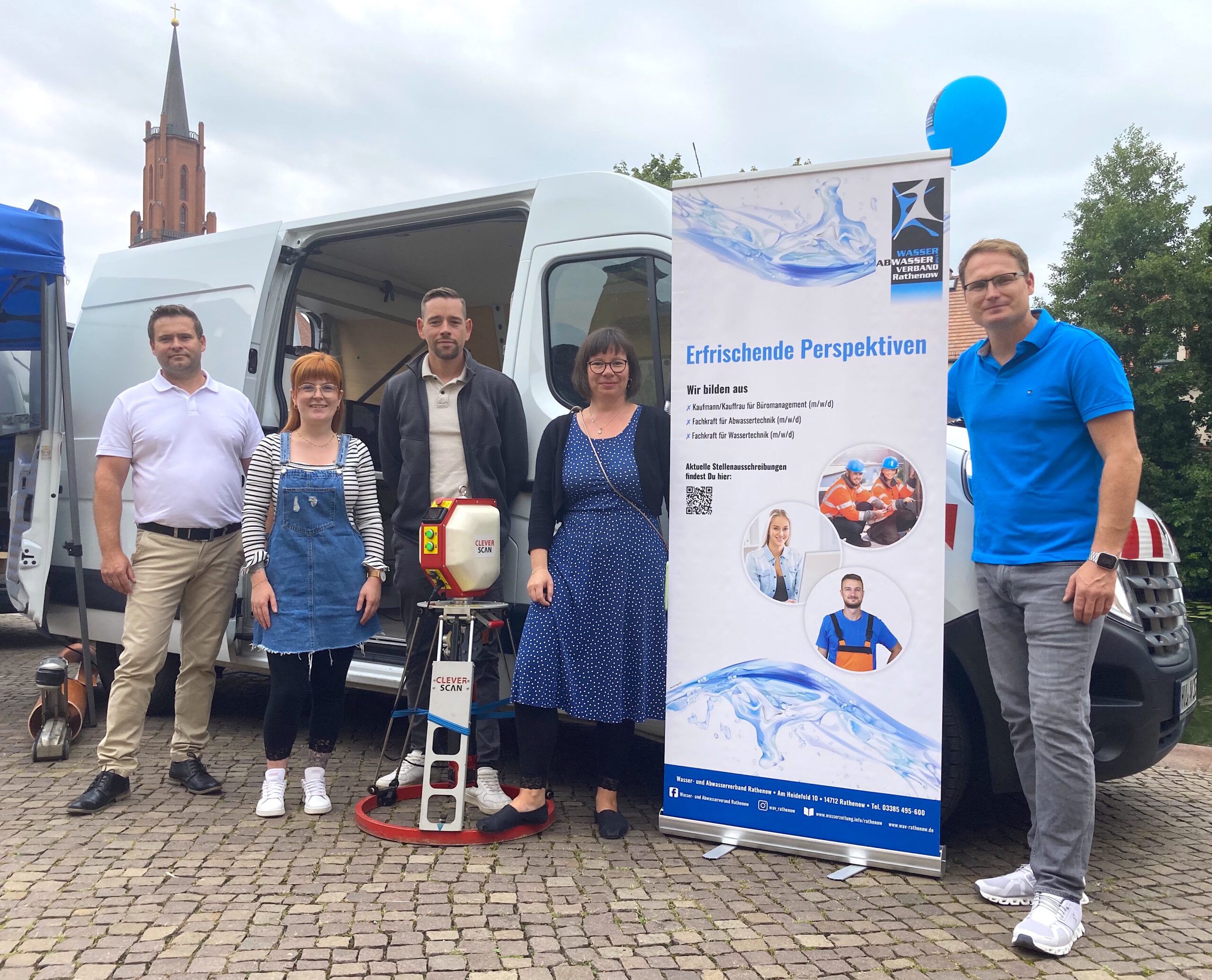 Arbeiten der LWG in der Cottbuser Hammergrabensiedlung