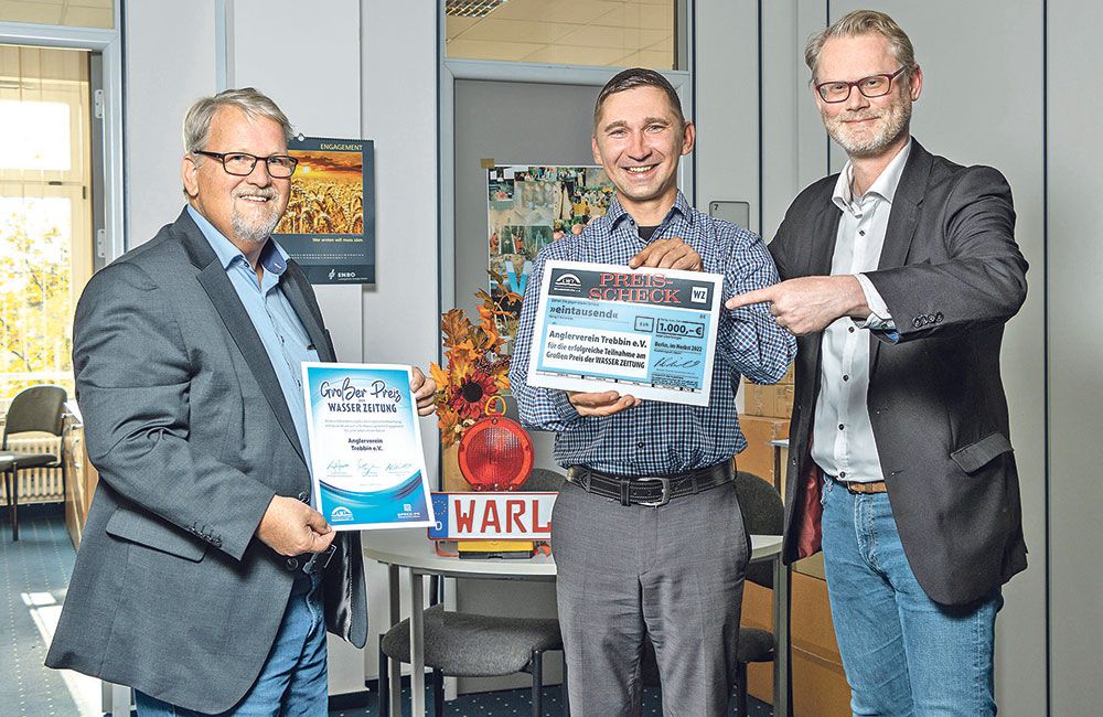 Der „Große Preis der WASSER ZEITUNG“ – die Hauptgewinner! Foto: SPREE-PR/Petsch