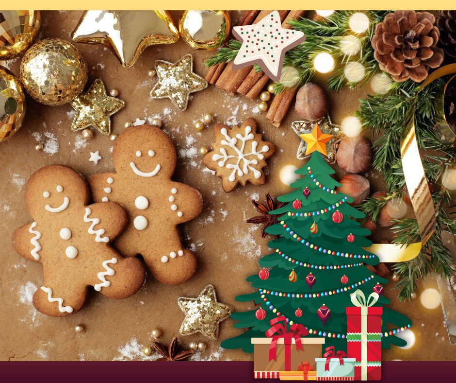 Was entsteht da in der Weihnachtsbäckerei?