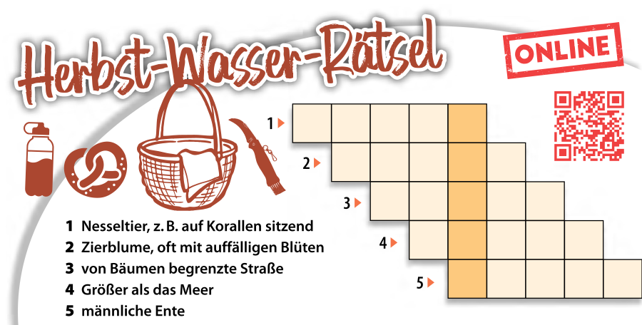 Herbst-Wasser-Rätsel